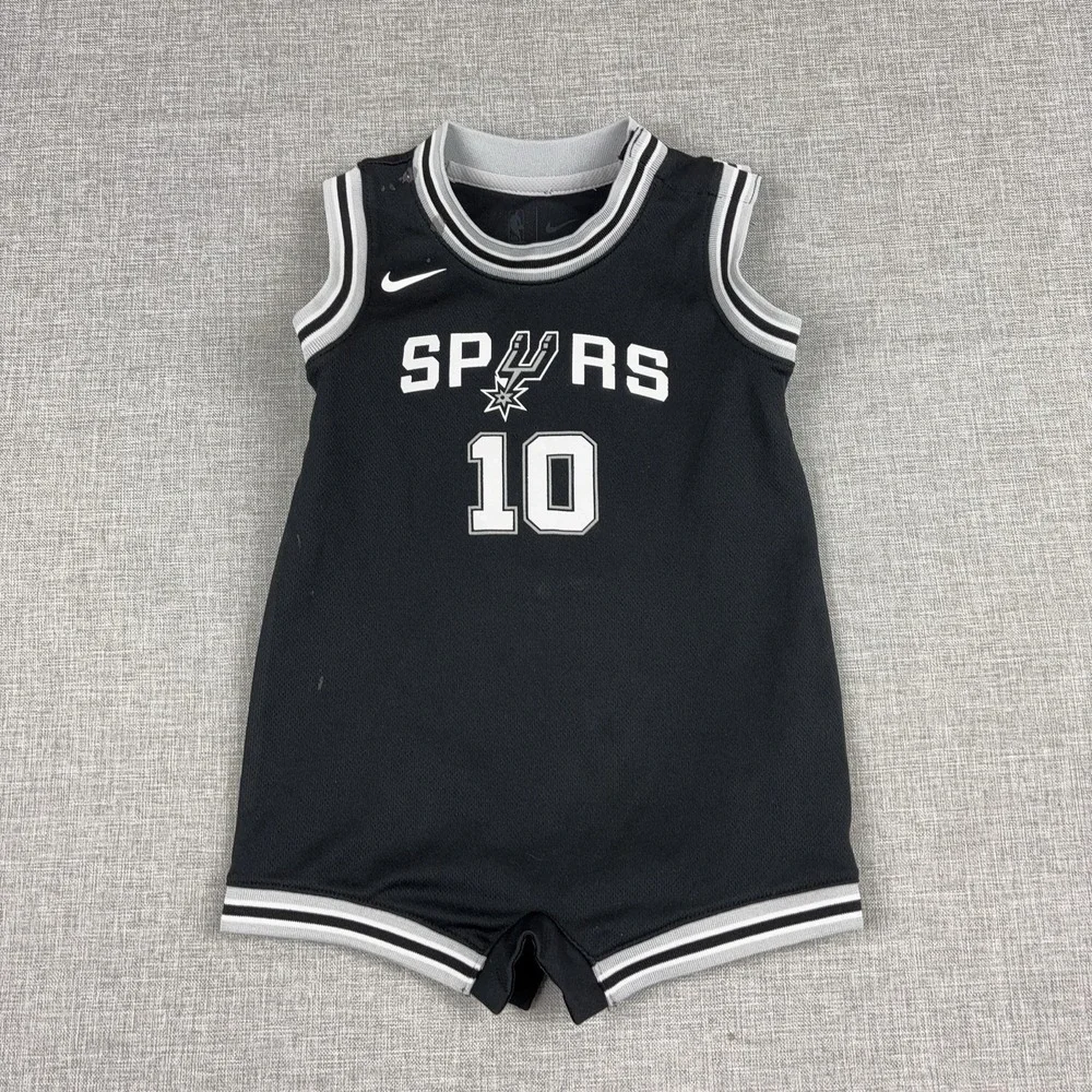 DeRozan San Antonio Spurs Jersey Boys 12-18 Months Black NBA Basketball 10 Nike